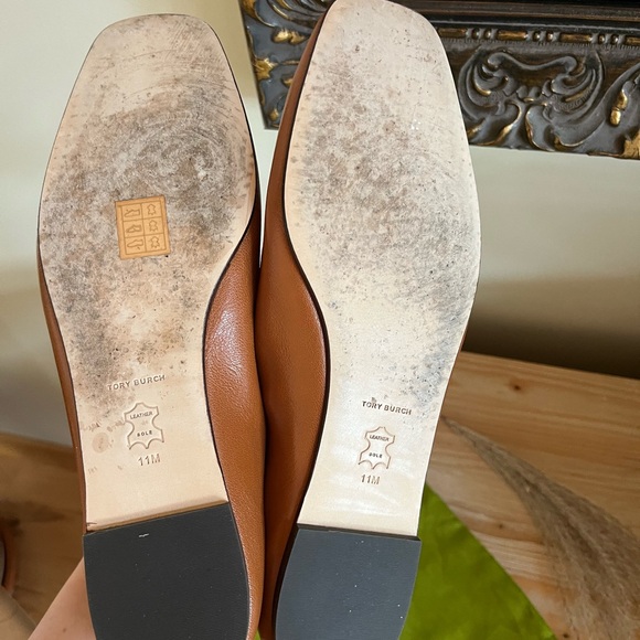 Tory Burch leather brown ballet slip on - Picture 5 of 8